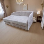 Интерьерная односпальная кровать с матрасом Классик в Керчи