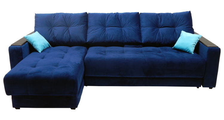 Угловой диван Бонд XL средний с накладкой 5 подушек в Керчи