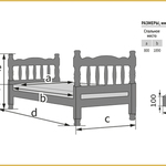Детская кровать Аленка в Керчи