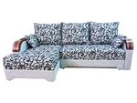 Угловой диван Каламбур 3 с накладными подлокотниками в Керчи