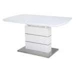 Стол обеденный раскладной OKT-2113 (140/180) (Белый) в Керчи