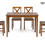 Обеденный комплект эконом Хадсон (стол + 4 стула) в Керчи