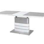 Стол обеденный раскладной OKT-211-2 (140/180) (Бело-серый) в Керчи